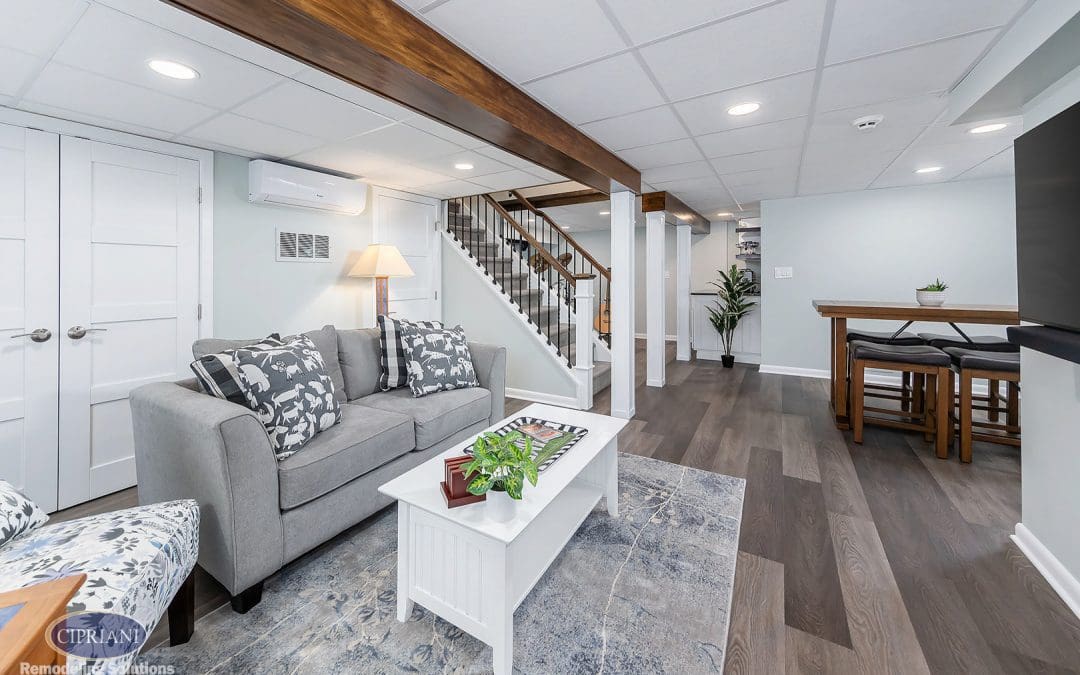 Voorhees – Hardwood Dr. Basement Remodel