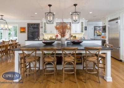 Haddonfield Kitchen Remodel Galley to Open Concept