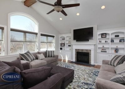 Marlton Home Addition Remodel – family room