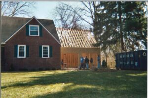 Throwback Series: Designing a larger family room