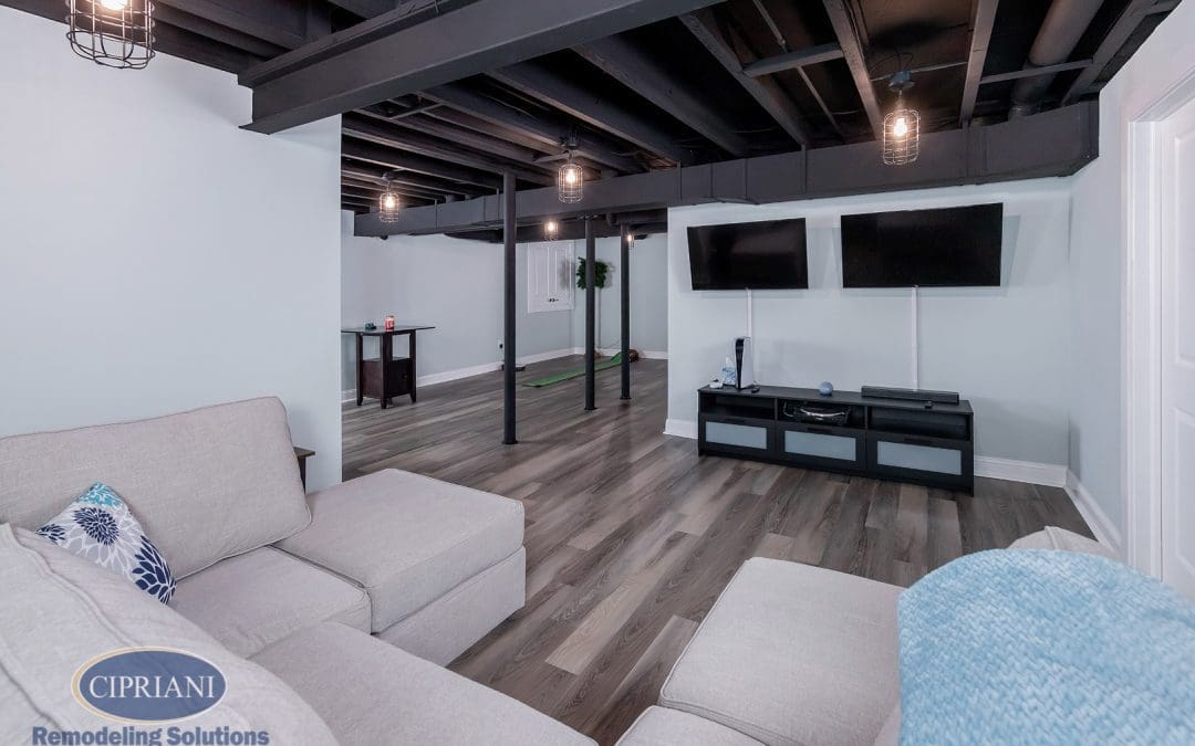 Swedesboro, NJ – Maple Hill Dr. Basement Remodeling