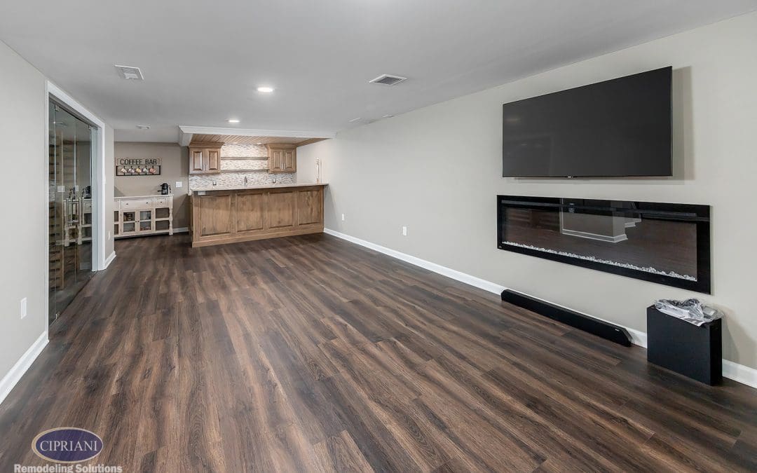 Inviting Escape | Mount Laurel Basement Remodel